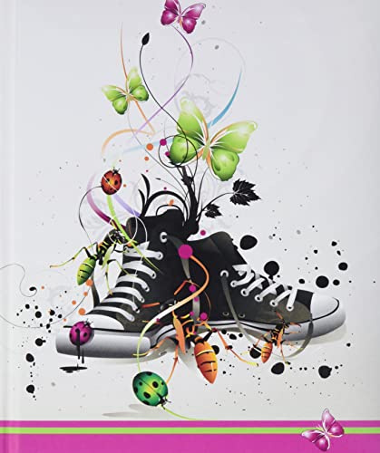 Pagna Poesiealbum „Chucks“ (Notizbuch,128 blanko Seiten)