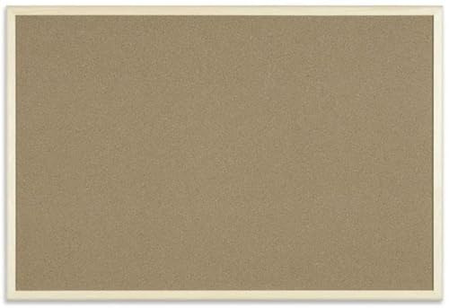 RAWWEST.BIS Pinnwand mit Holzrahmen 50x70 cm Korktafel Büro Memoboard | Korkwand für Homeoffice und Küche, Korkpinnwand mit Rahmen aus Holz, Korkplatte, cork board, Tafel aus Kork
