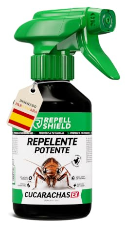 RepellShield® Kakerlaken Spray mit Geraniol -250ml- Effektives Mittel gegen Kakerlaken & Schaben - Nicht färbend - Langanhaltender Schutz - Spray gegen Küchenschaben