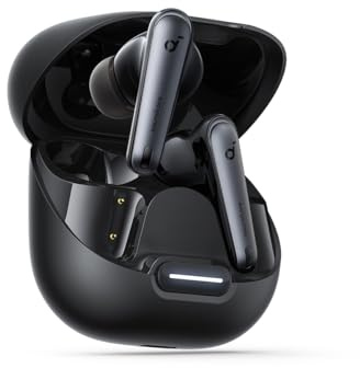soundcore by Anker Liberty 4 NC Bluetooth-Kopfhörer mit Geräuschunterdrückung, 98,5% Noise Cancelling, Adaptive Geräuschunterdrückung für Ohren und Umgebung, Hi-Res Sound, 50H Wiedergabe