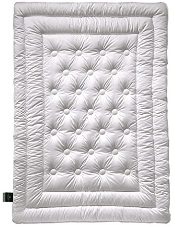 Billerbeck Bettdecke Brilliant - Ganzjahresdecke – 155 x 220 cm – Decke für das ganze Jahr – mit 100% Kamelhaar
