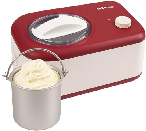 Syntrox Germany Eismaschine Sorbetmaschine mit Kompressor IC 100 Polar
