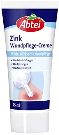 Abtei Zink Wundpflegecr 75ml, 1er Pack (1 x 75 ml)