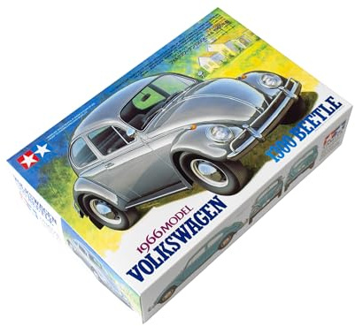 Tamiya 300024136 - 1:24 Volkswagen Käfer 1300 1966, Silber