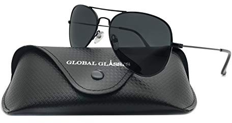 Klassisch Metall Sonnenbrille Teenager Kleines Gesicht Männer Frauen UV400 Polarisierte Sonnenbrille