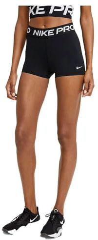 Nike Damen W Np 365 3 Shorts, Black/White, L EU