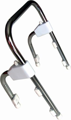 Sundo Homecare GmbH Badewannen-Einstiegshilfe, Metall, Silber, BATH_SAFETY_SEATING