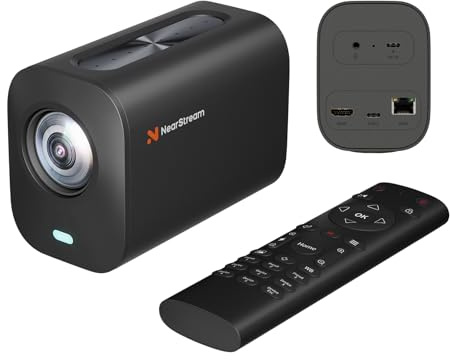 NearStream VM20 4K-Webcam für PC und Laptop, Streaming-Kamera, HDMI/USB/RJ45