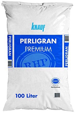 Floragard Perlite Perligran 100 L (2–6 mm) – mineralischer Bodenverbesserer & Drainagezusatz für Garten, Anzucht, Zimmerpflanzen & Hydrokultur – sorgt für lockere Struktur & Gute Belüftung