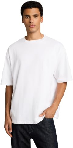 TOM TAILOR Denim Herren Oversize Basic T-Shirt