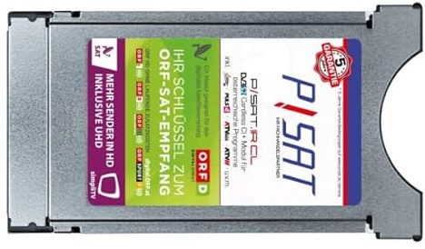 P/SAT IR CL ORF & simpliTV cardless Modul für Sat (DVB-S) mit integrierter Smartcard und ORF DIGITAL DIREKT, 5 Jahre