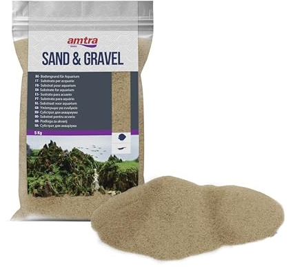 Amtra Sand and Kiesgrund für Aquarien, 5kg