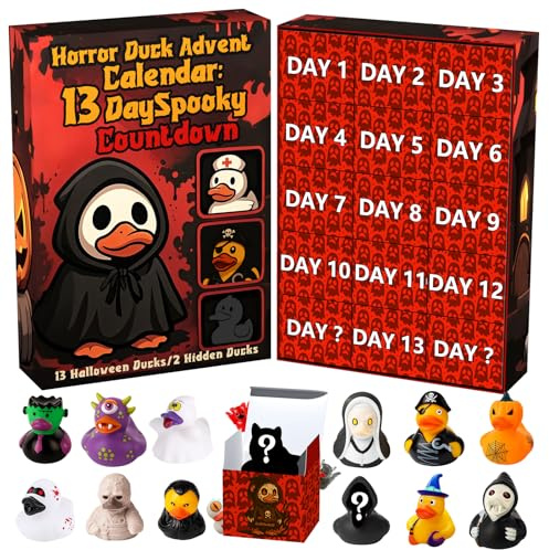 Funewest Enten Adventskalender 2026 mit 13 Tage Halloween Countdown