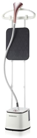 Heinrich´s Multifunktions-Dampfglätterstation mit 4Bar bis zu 85Minuten Dauerdampfdruck, Garment Steamer, 2.4L Tank, 2-Position-Bügelboard,1900W, ideal zum Desinfizieren+Faltenentfernen, platzsparend