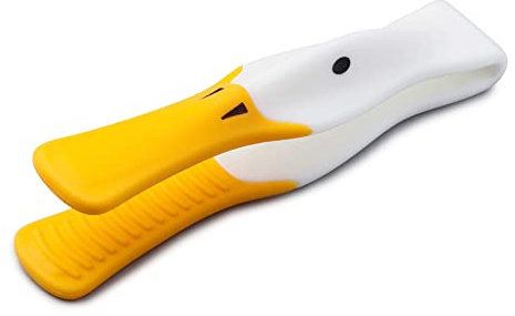 Zeal J202W Enten-Toastzange, plastik, weiß