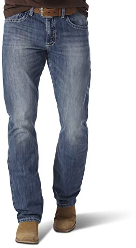 Wrangler Herren 20X No. 42 Vintage Bootcut-Jeans Stretch