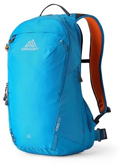 Gregory Cloud Control - Kiro 20 - Tagesrucksack, 50 cm, 20 L, 0.66 KG, Leichter Tagesrucksack zum Wandern, kompatibel mit Trinksystem, flexibler Hüftgurt, Blau (Legion Blue)
