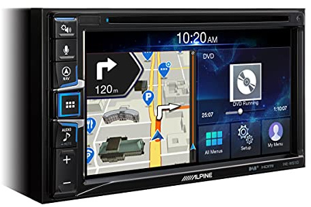 Alpine INE-W611D Multimedia Autoradio, Farbe: schwarz, 2 DIN