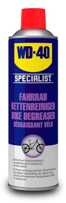 WD-40 Specialist Fahrrad Kettenreiniger 500ml - Effektiver Bike Kettenreiniger für die Entfernung von Schmutz, Rost und Ablagerungen von alle Fahrradtypen, verlangsamt den natürlichen Verschleiß