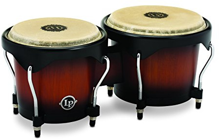 LP Latin Percussion LP810204 City Bongo Vintage Sunburst | schwarze Hardware vintage sunburst matt LP601NY-VSB