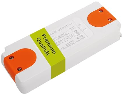 INNOVATE DC 12V Netzteil LED 0-50 W I LED Trafo 230V auf 12V | LED Netzteil 12V DC Spannungswandler 230V auf 12V IP20 ohne Mindestlast I LED Trafo 12V 50W Flackerfrei, kein Flimmern Summen
