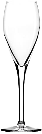 Stölzle Lausitz Champagnerglas aus Glas hergestellt, 6er Set, Fassungsvermögen: 145 ml, Höhe: 193 mm, Außendurchmesser: 63 mm, 1820029, Durchsichtig
