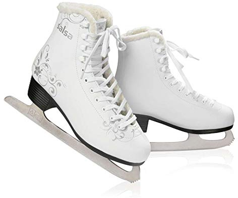 BAUD Damen Mädchen Schlittschuhe gefüttert Classic (41)