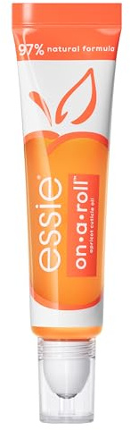 Essie On a Roll Apricot Nagelhautöl, spendet den Nägeln und der Nagelhaut intensive Feuchtigkeit, stärkt und fördert ein gesundes Aussehen. In praktischer Reisegröße – ideal für hydratisierte Nägel