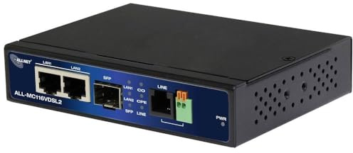 Punkt-zu-Punkt Modem VDSL2 via 2-Draht unmanaged ALL-MC116V2 / Max. 3 km mit max. 160 Mbit/s