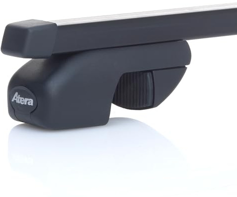Atera 043137 PKW Dachträger Signo ASR - Reling-Träger für Autos mit offener Dachreling - Stahl 137 cm