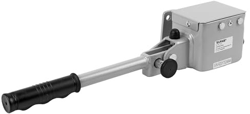 EUFAB 11402 Schnellverschluss für Fahrradträger, abschließbar, zum Nachrüsten, kompatiblemit carlo, Schwarz, Silber