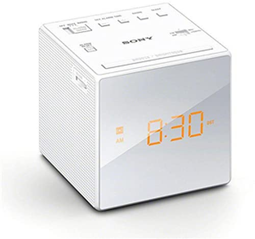 Sony ICF-C1W Uhrenradio (LED-Display, Alarm) weiß