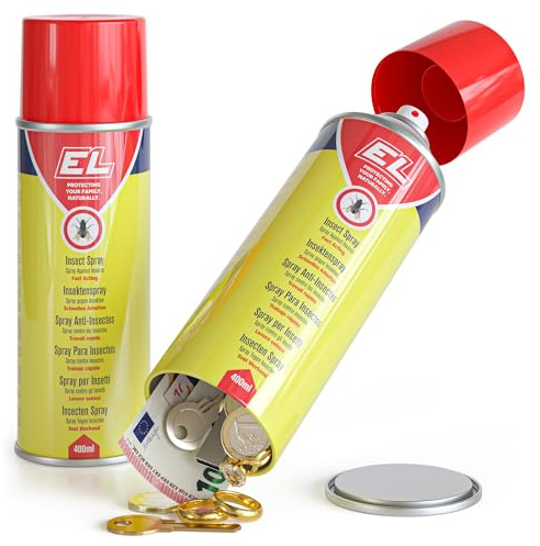 Evergreen Labs Spray mit Geheimfach, 6 cm x 17 cm | Geldversteck, Schlüsselversteck, Versteck für Wertsachen, Großes Geheimversteck