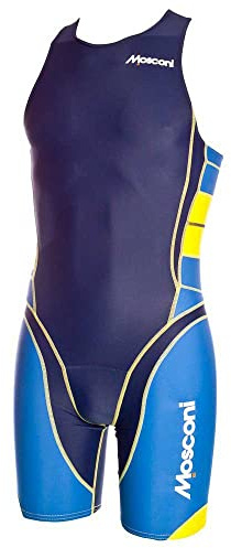 Mosconi Kinder Tri Mono Master Triathlon-Anzug, Kinder, Marineblau/Königsblau, 14