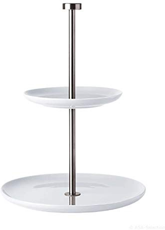 ASA Etagere, Keramik, Weiß