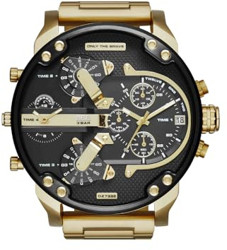 Diesel Herren Quarz Uhr mit Armband MR. DADDY 2.0 DZ7333