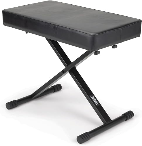 On-Stage Deluxe X-Style Keyboardbank, Schwarz