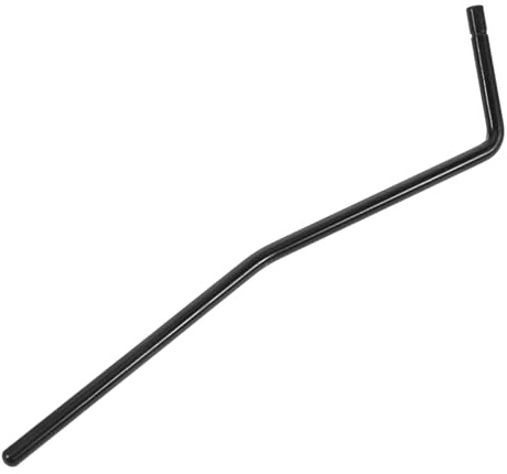 Vibratohebel für E-gitarre mit 5mm Anschluss aus Metall | E-gitarrenteile für Tremolosystem, Schwarzes Ersatzteil, Passend für Elektrische Gitarre, Robust Gebaut