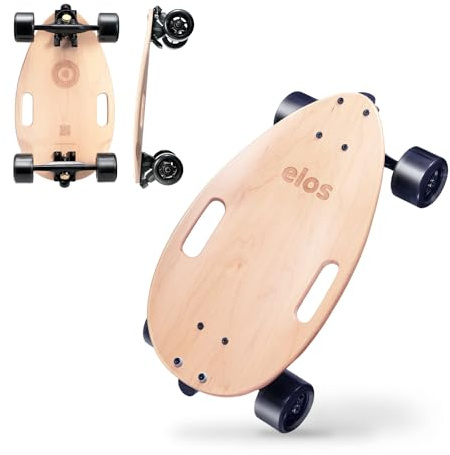 elos Skateboard komplett leicht - mini Longboard kreuzer Skateboard