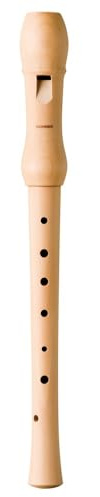 HOHNER HOB9565 Musica Line German Recorder Two Pieces Pear Wood Light