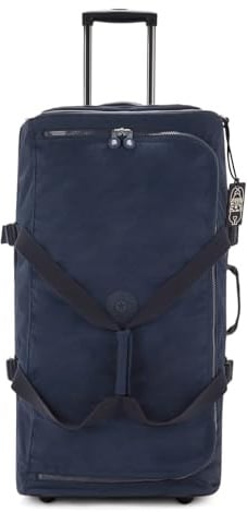 Kipling TEAGAN L Große Reisetasche mit Rollen, hochkant, Blue Bleu 2 (Blau)