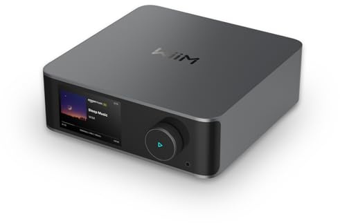 WiiM Ultra Musik-Streamer & Digital-Vorverstärker | 3,5 Touchscreen, kompatibel mit Google Cast & Alexa, Streamt Spotify, Amazon Music, Tidal | HDMI ARC, Phono-Eingang, Kopfhörerausgang | Space Grau