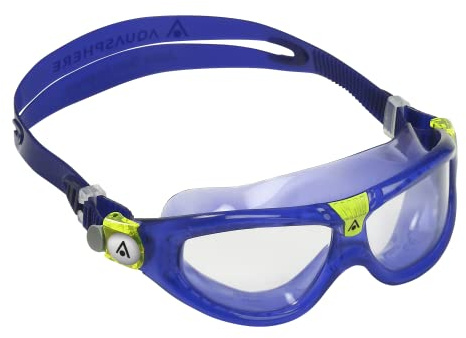 Aquasphere Seal KID - Schwimmbrille, Schwimmbrille für Kinder ab 3 Jahren mit UV-Schutz, Silikondichtung und beschlag und leckagefreien Gläsern für Jungen und Mädchen