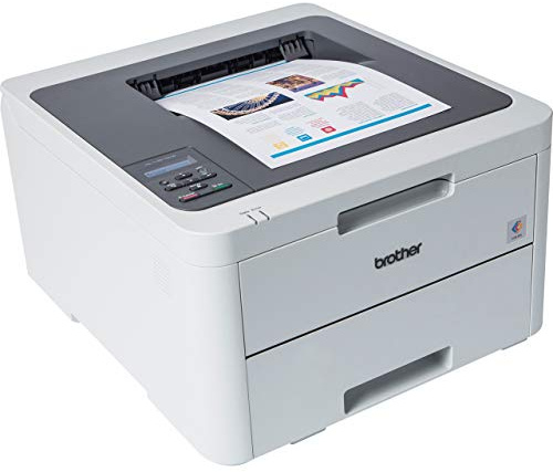 Brother HL-L3210CW Kompakter Farblaserdrucker (18 Seiten/Min.) weiß