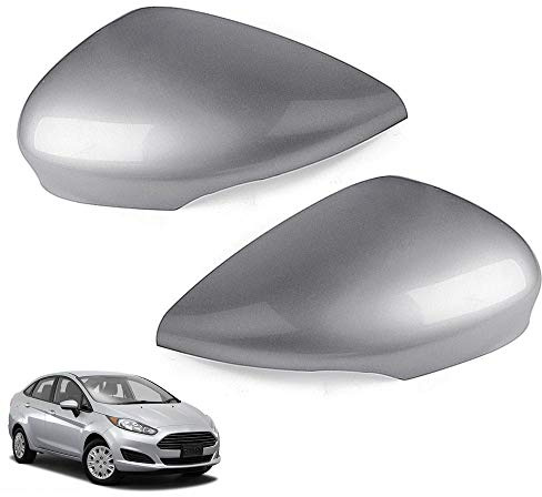 Opaltool Rückspiegelabdeckung Ersatz für Ford Fiesta MK7 2009-2018 | 1 Paar Auto-Rückspiegel-Abdeckung
