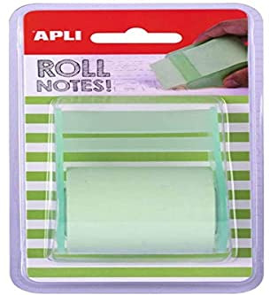 APLI 18191-Haftnotizspender 50 mm x 8 m pastellgrün