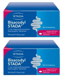 BISACODYL STADA 5 mg magensaftresistente Tabletten (2x 100St)