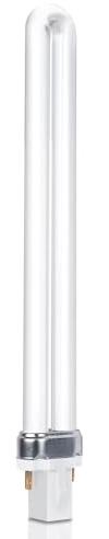 11W Kompaktleuchtstofflampe 2-Polig, G23 Warmweiß 2700K, 900LM, Abmessungen: 23,5 cm, U-Förmige Energiesparlampe Mit Einzelnem Rotierenden Rohr, CFL-Lampe, Geeignet für Flur, Schlafzimmer, Küche