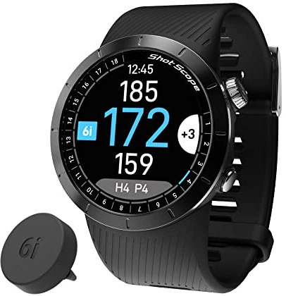 Shot Scope X5 GPS-Uhr und Schuss-Tracking-System (Prestige Black)