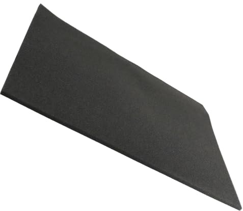 Flewdart luftfilter schaumstoff 300x210x5 mm Universell zum Zuschneiden, luftfilterschaum luftfiltereinsatz luftfiltermatte für Scooter Motorrad Rasenmäher Motorhacke Kettensäge (300 x 210 x 5 mm)